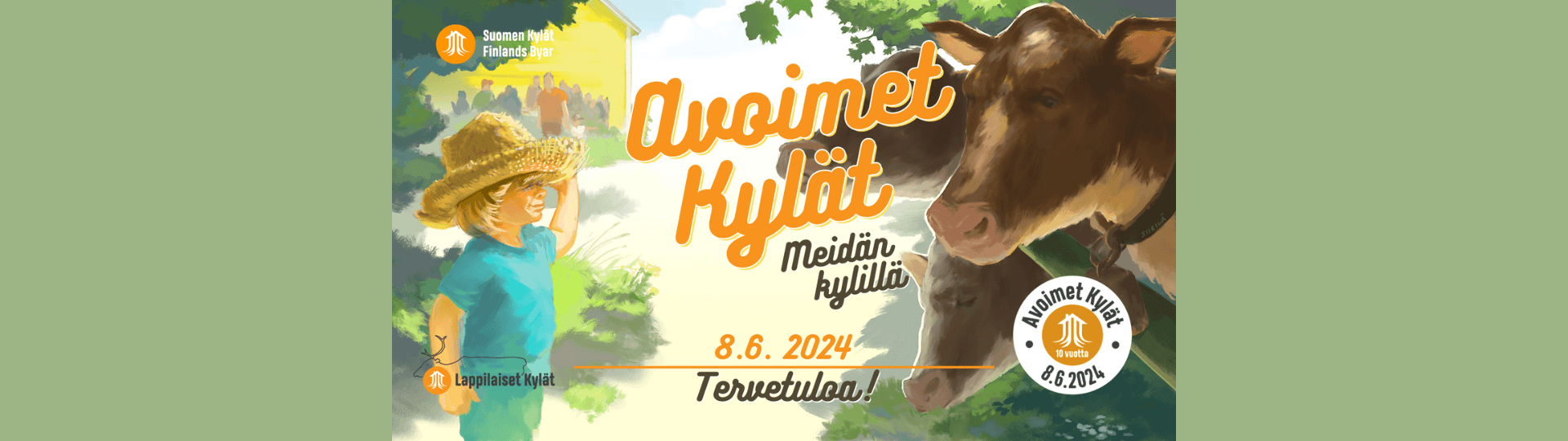 Avoimet Kylät päivä 8.6.2024.