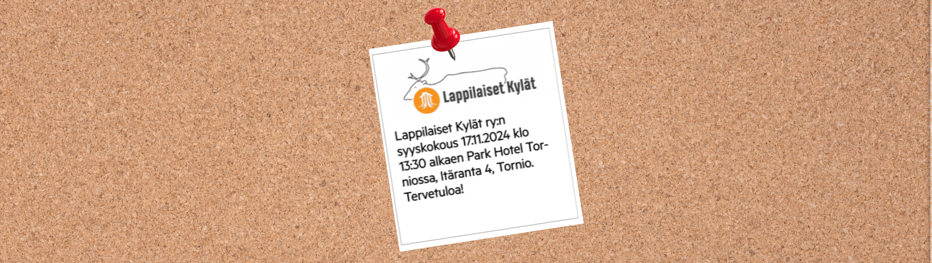 Lappilaiset Kylät ry:n syyskokous