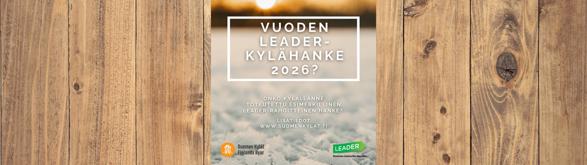 Vuoden Leader -kylähanke